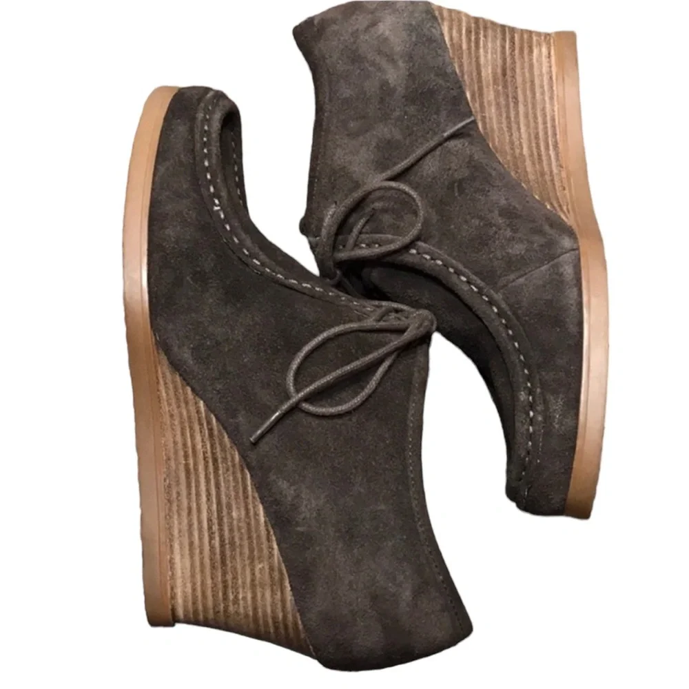 Lauren Ralph Lauren Suede Denver Ankle Booties